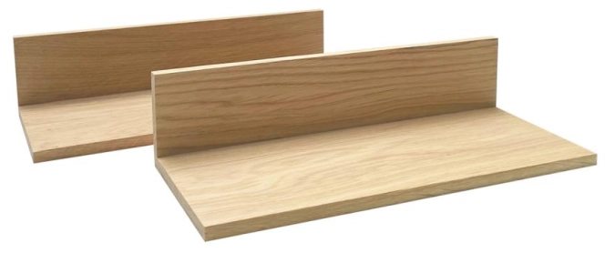 Lot de 2 inserts pour boîte en bois GN1/2 Valo