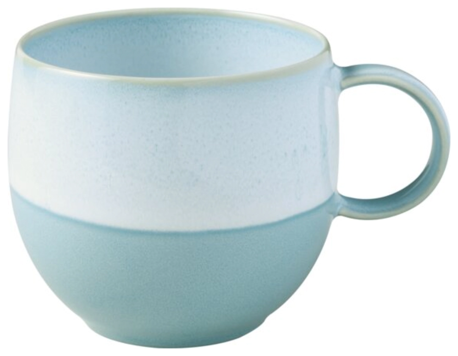 Perlemor Aqua Becher mit Henkel