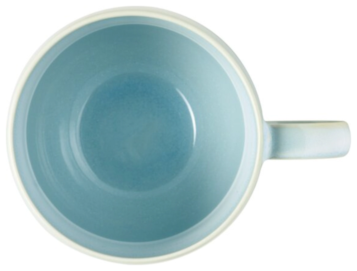 Perlemor Aqua Becher mit Henkel