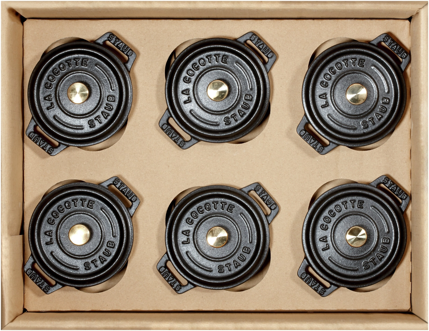 6er Set Mini Cocotte