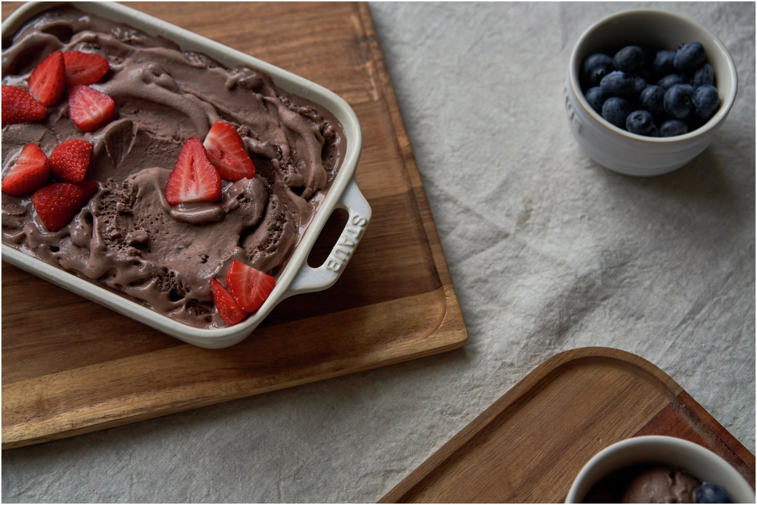 Set de 3 plats à gratin en céramique