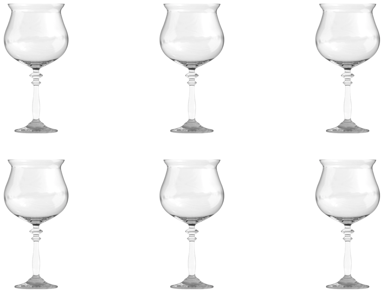 6er Set 1924 Gin und Tonic