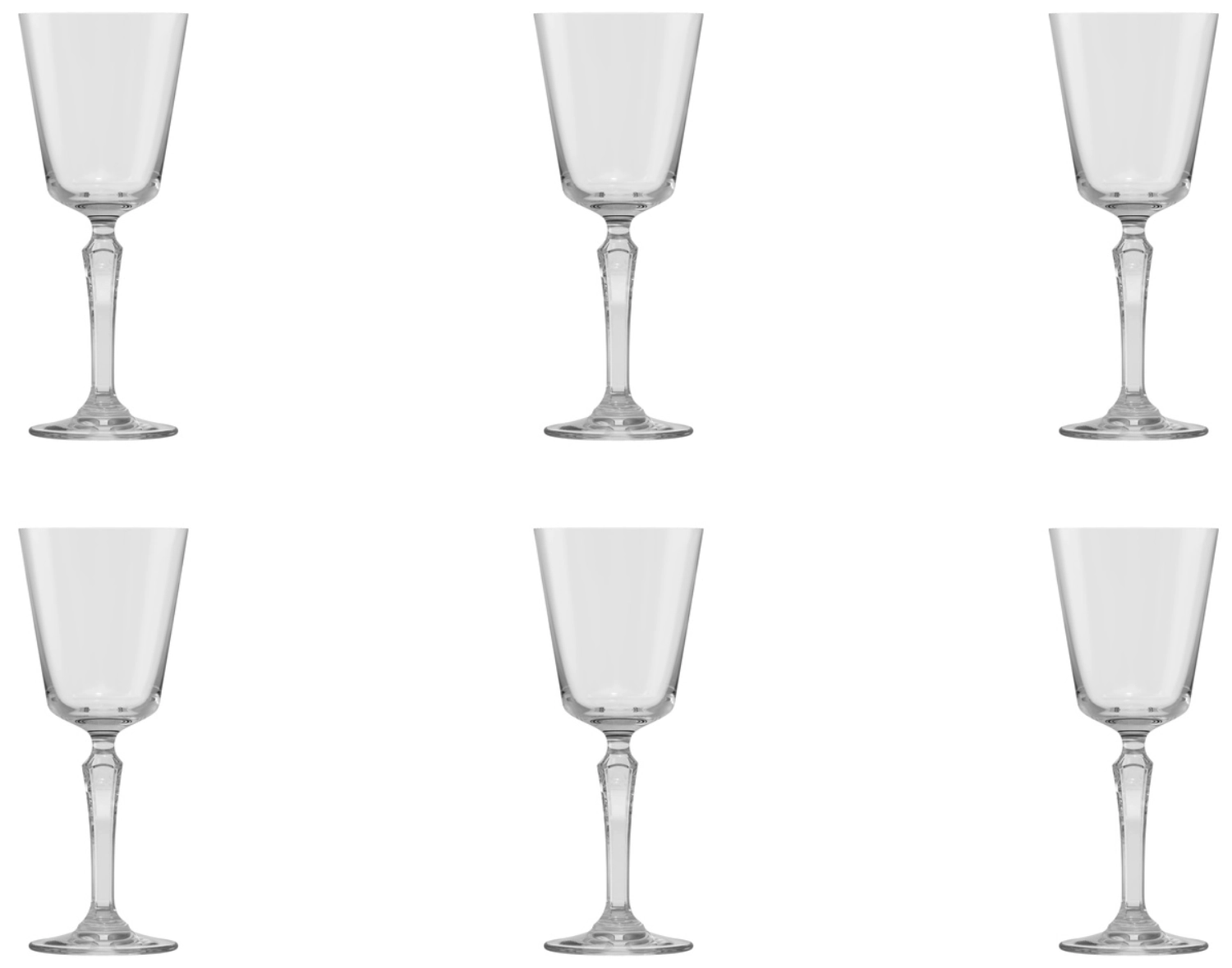 Lot de 6 verres à cocktail SPKSY