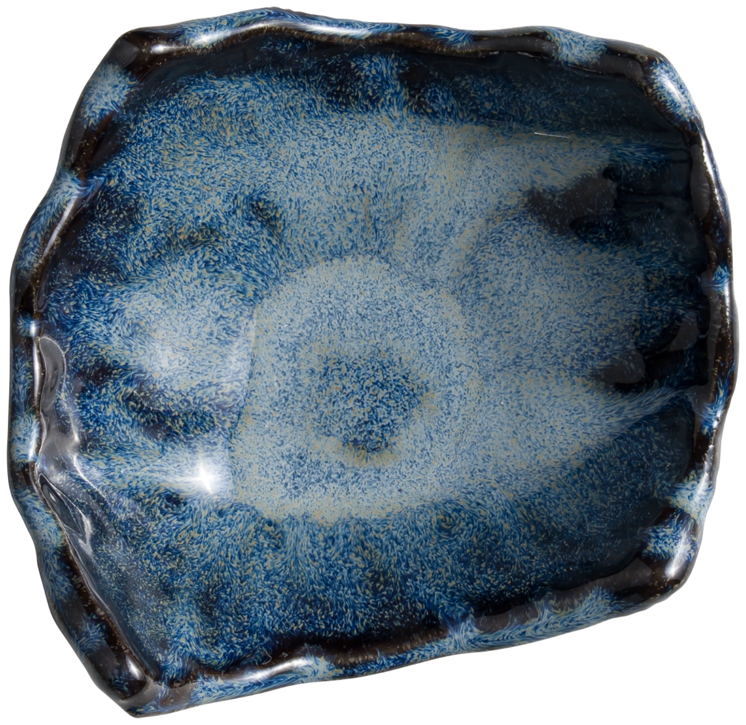 Assiette creuse Fuji Ocean