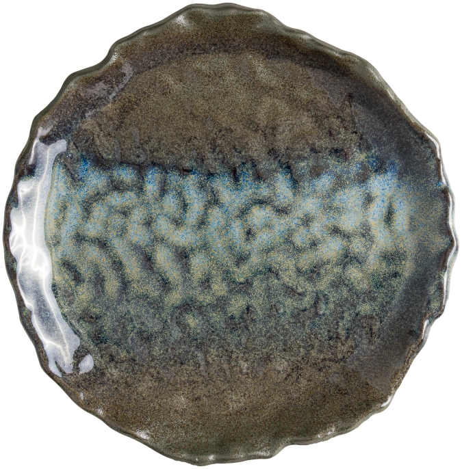 Assiette plate Fuji Ocean