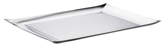 Linea Q Tablett versilbert