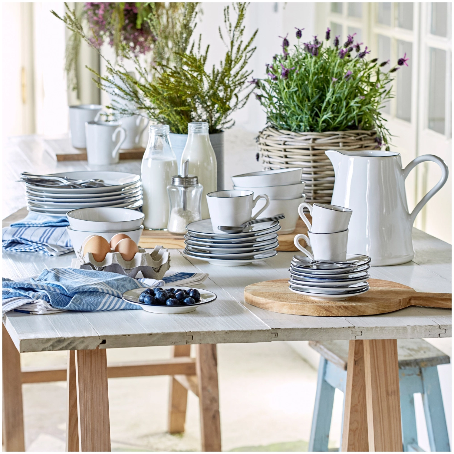 Beja Kaffeetasse mit Untertasse