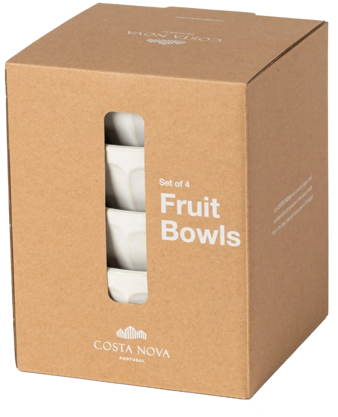 Latte Bowls Set 4 Latte Schalen