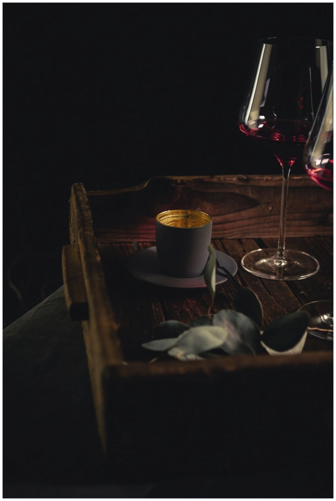 Lot de 2 tasses à espresso Cosmo Gold