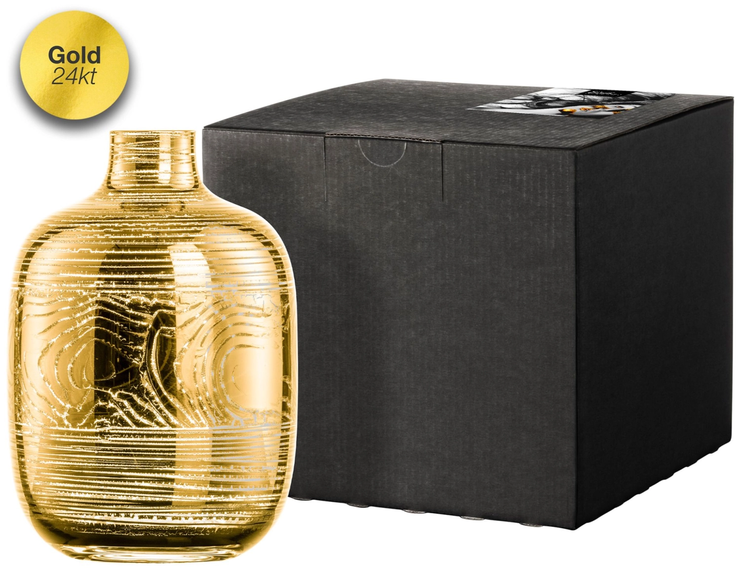 Vase Goldleaf