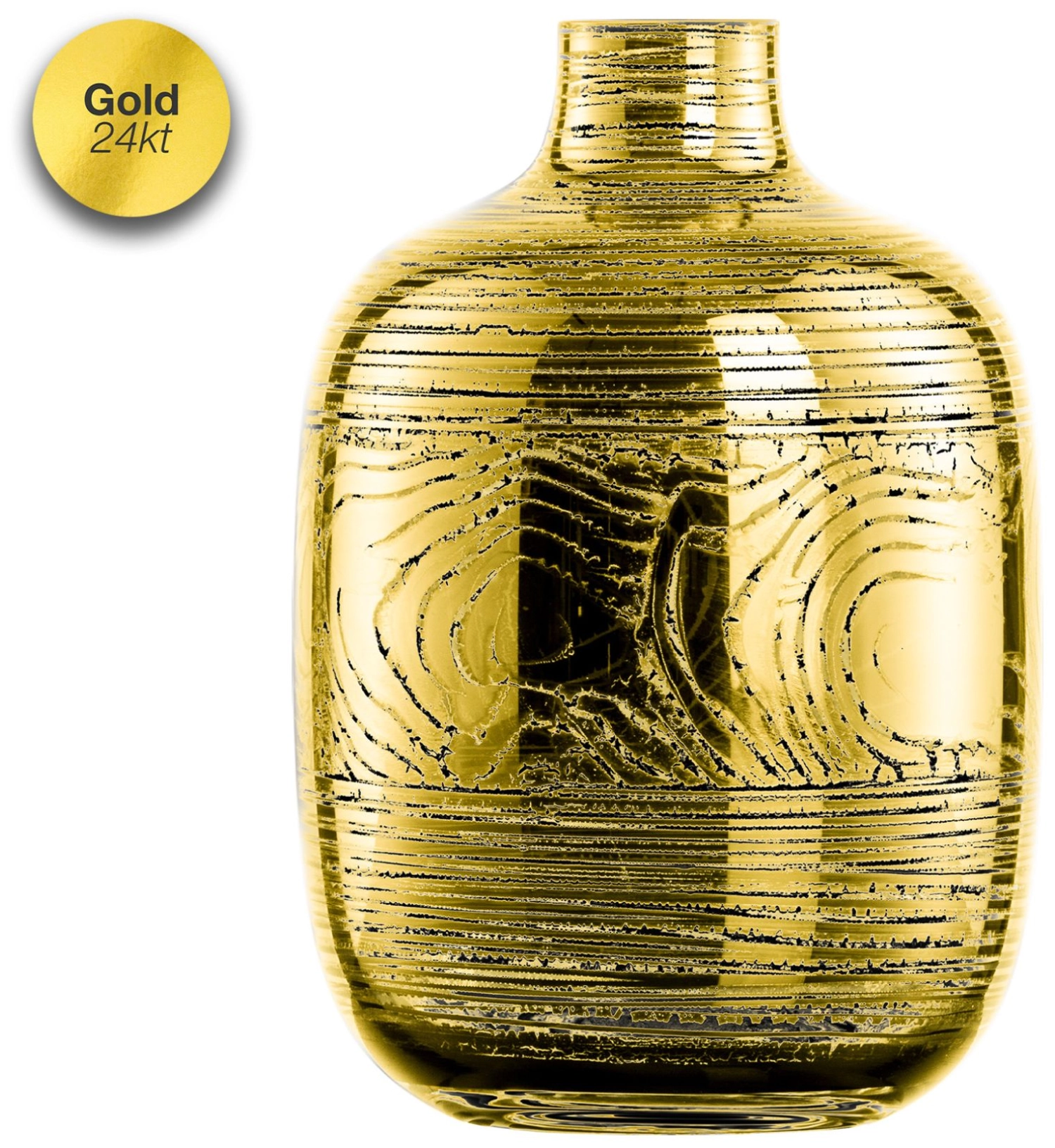 Vase Goldleaf