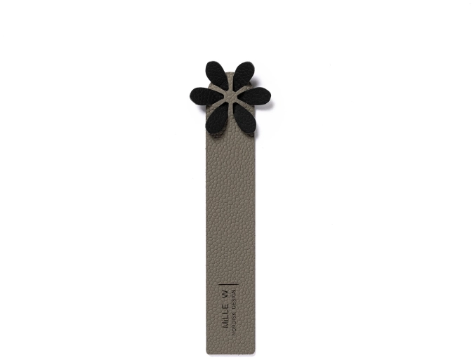 Marque-page Classic gris noir