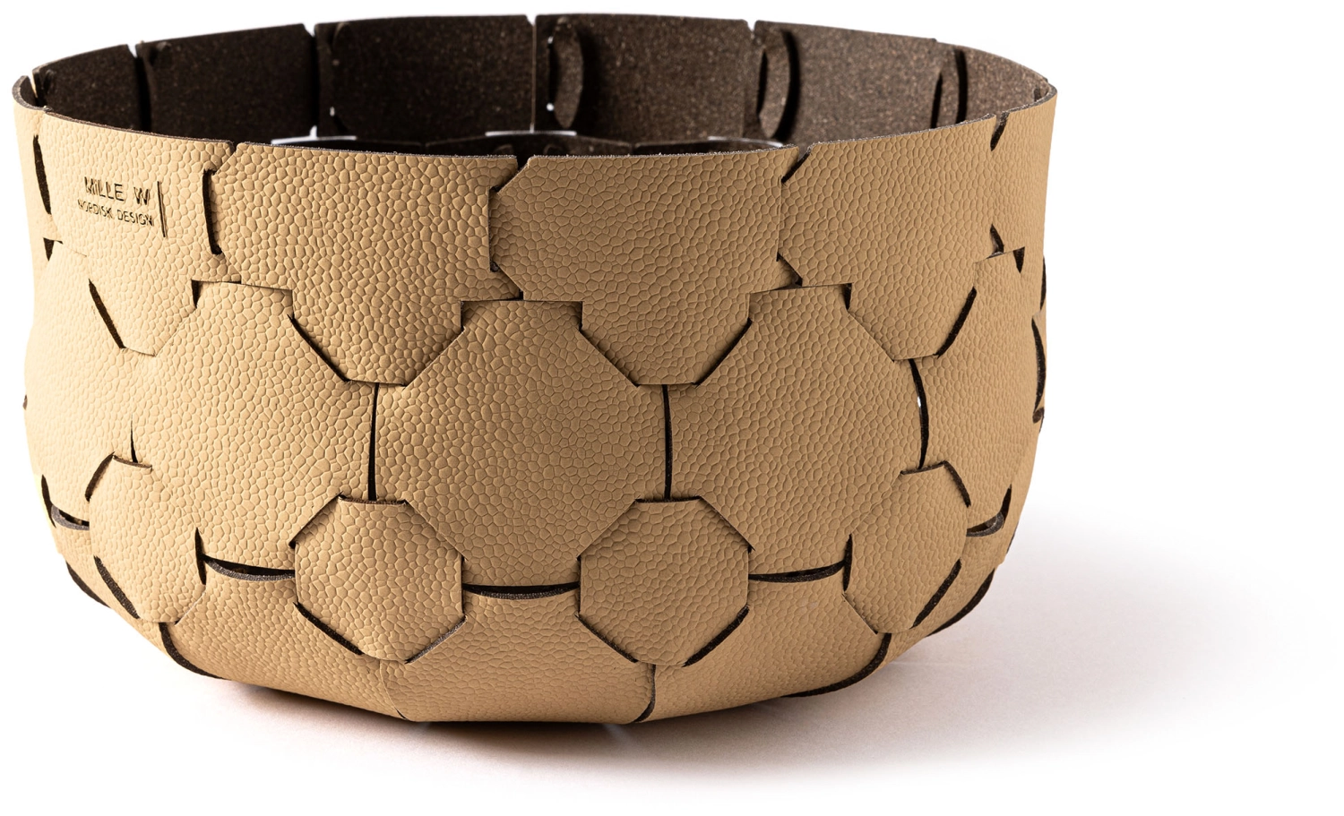 Corbeille à pain D24cm H14cm beige