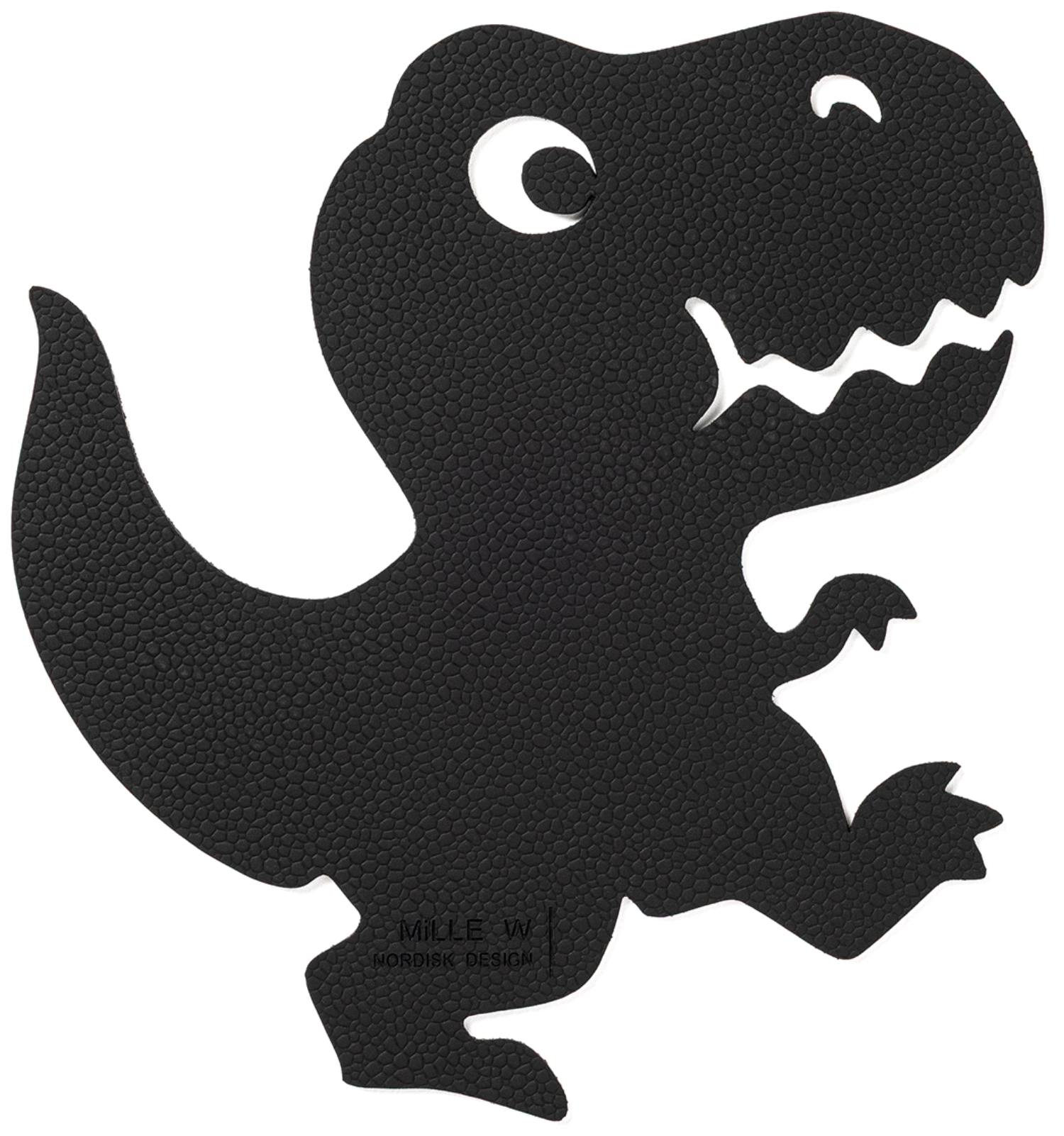 Dessous-de-verre Dinosaure noir