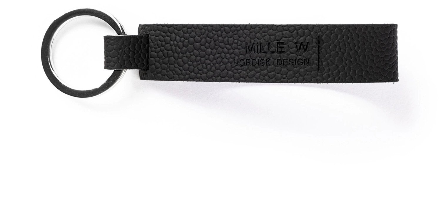 Porte-clés Classic Nickel noir