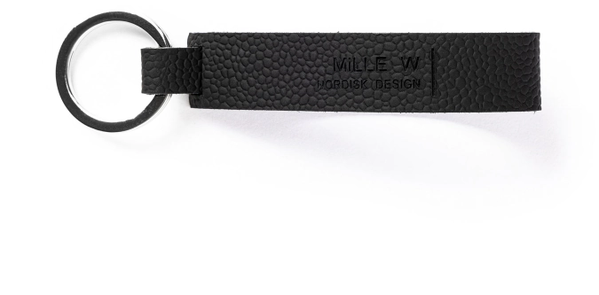 Porte-clés Classic Nickel noir