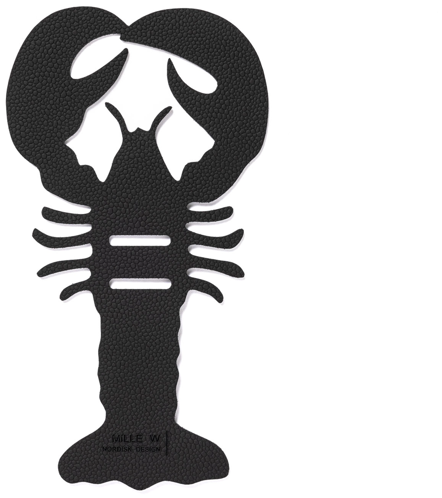 Porte-couverts homard noir