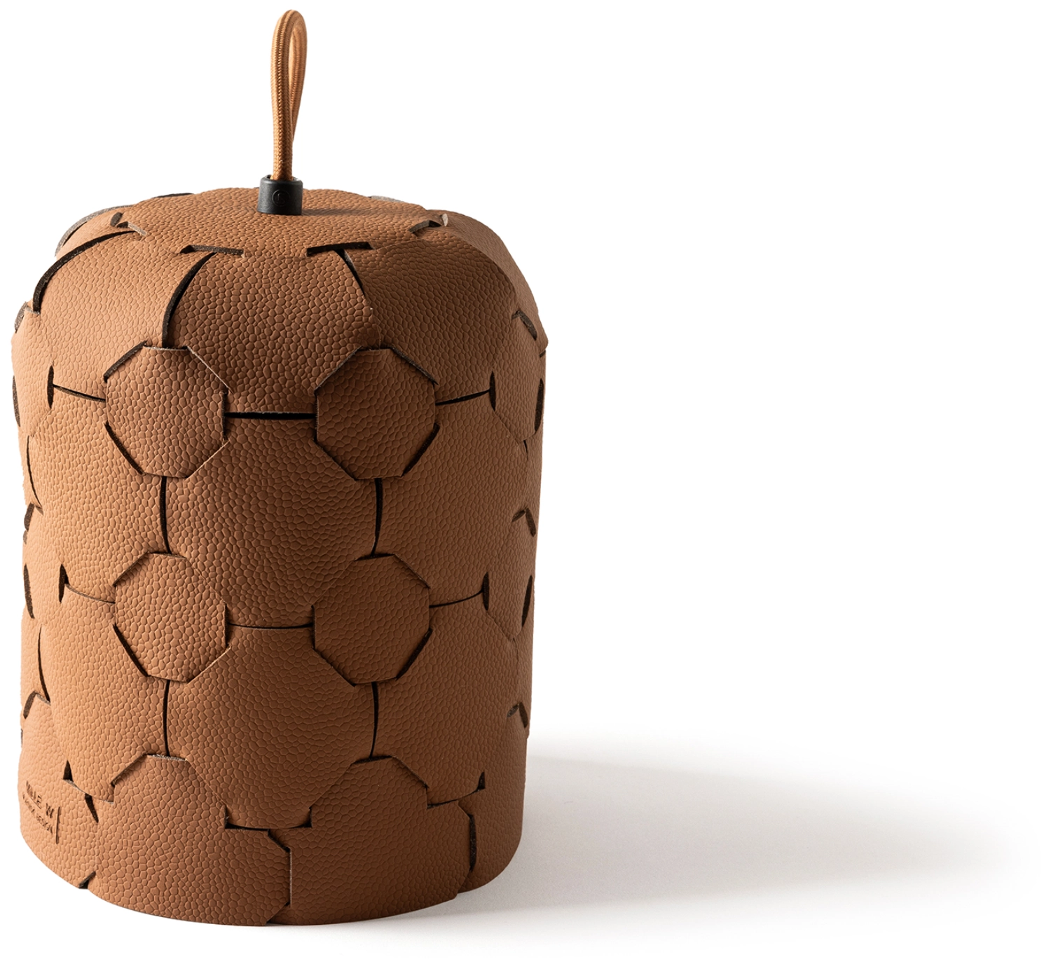 Abat-jour petit format cognac