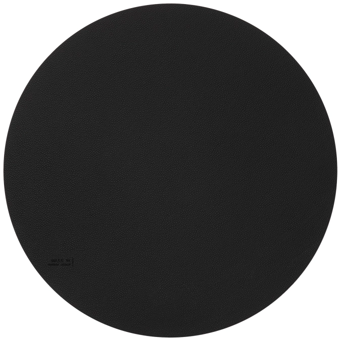 Set de table rond 40cm noir