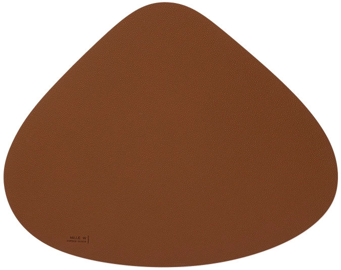 Set de table 47x37cm, Sea Shell, cognac
