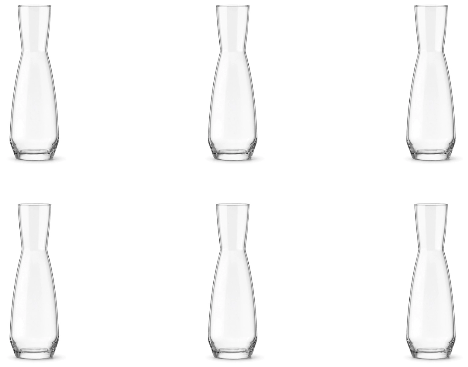 6er Set Carré Plus Decanter