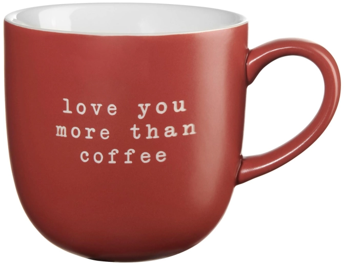 Hey! Mug, love you more than coffee 0.35l