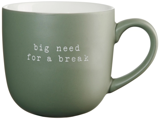 Hey! Mug, big need for a break 0.6l