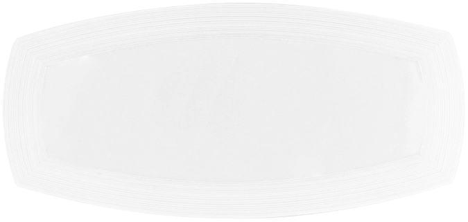 Hemisphere Platte eckig 27x13cm