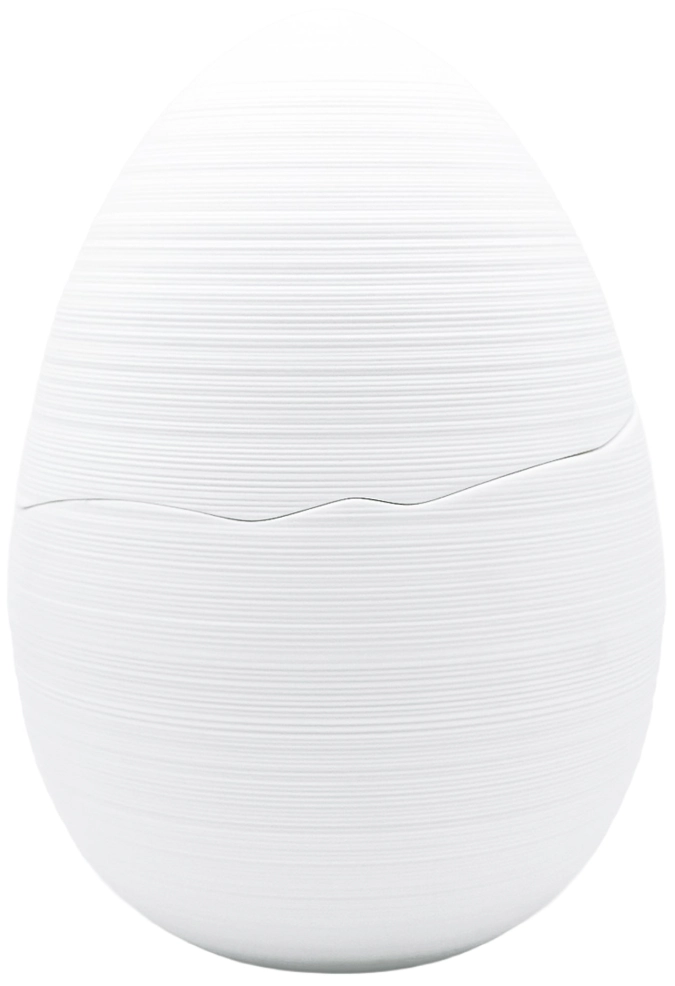 Hemisphere Porzellan Ei 20x14cm
