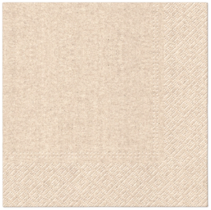 Serviettes Lunch 40x We care Unicolor, 33x33cm