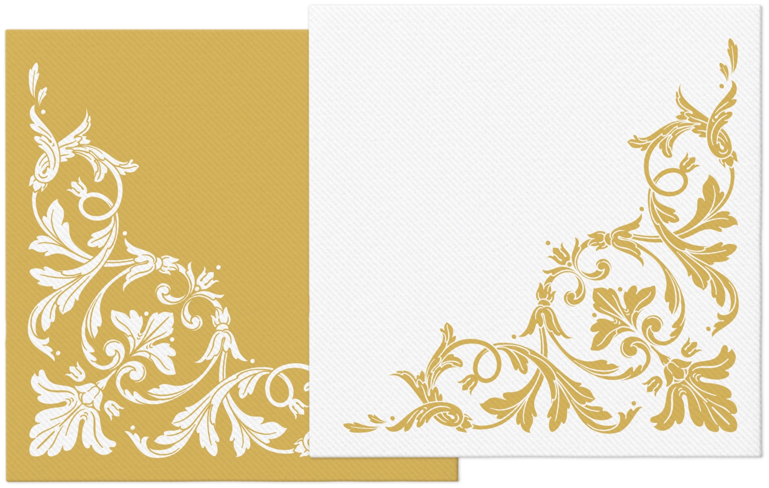 Serviettes de table 12x