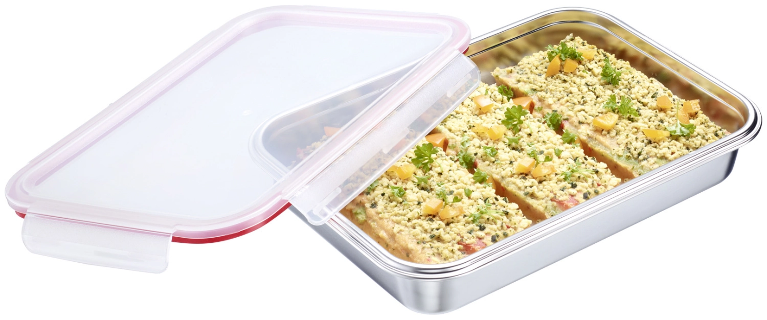 Lunch box inox