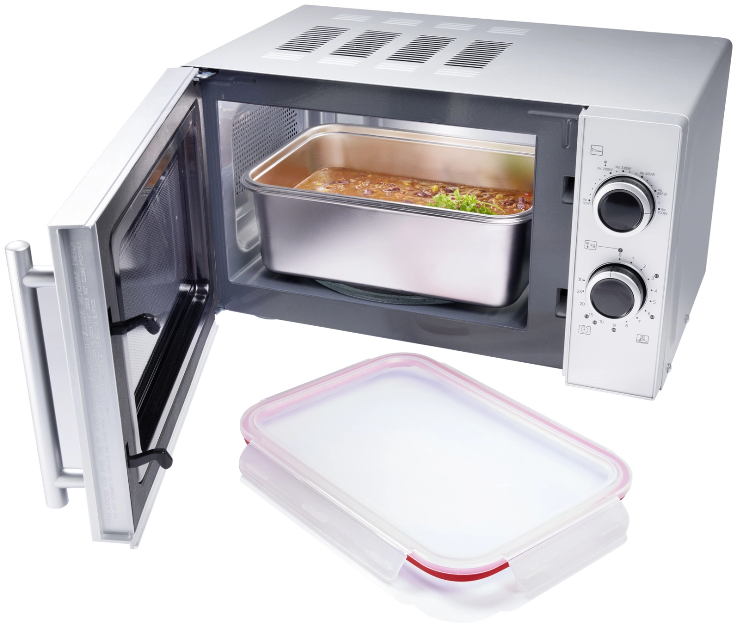 Lunch box inox