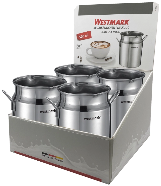 Présentoir pots à lait