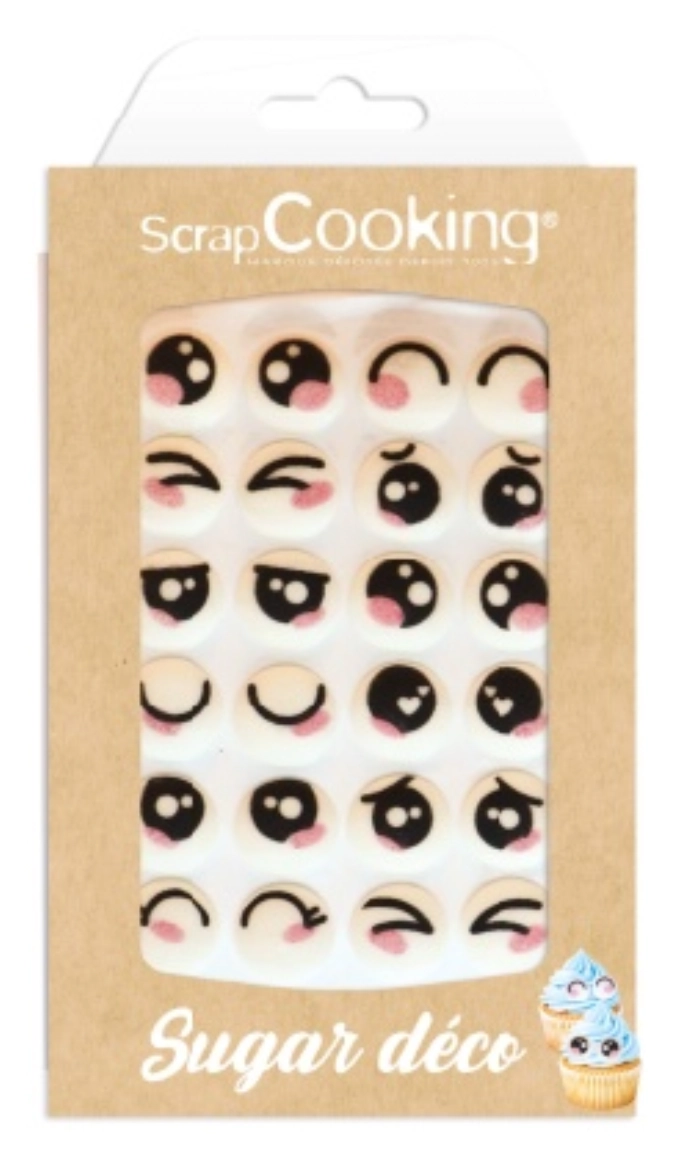 Décosucre "Yeux Kawai"