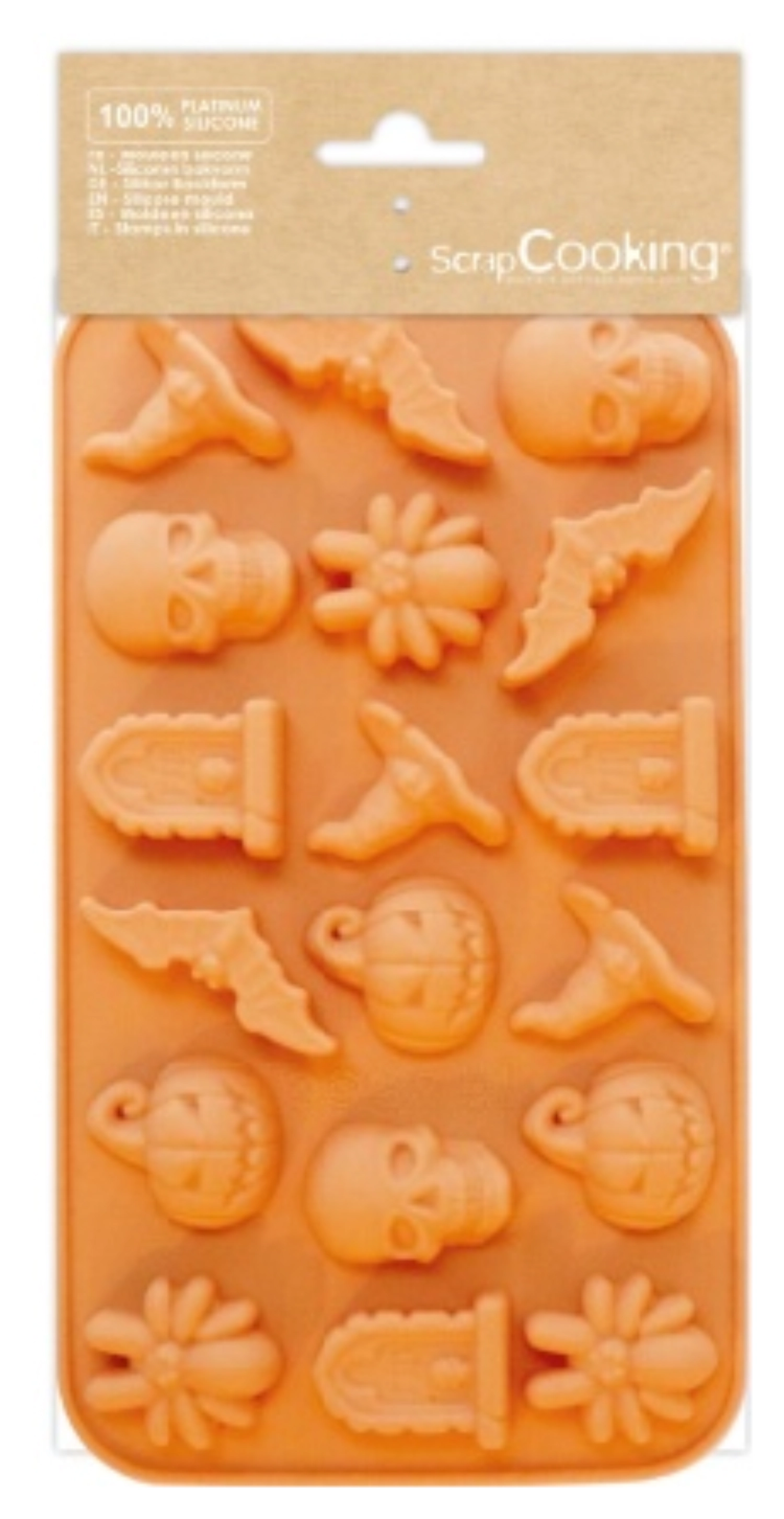 Moule silicone bonbons Halloween