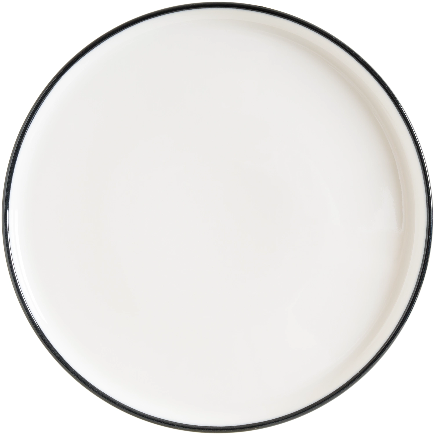 Assiette plate Linea Black Hygge