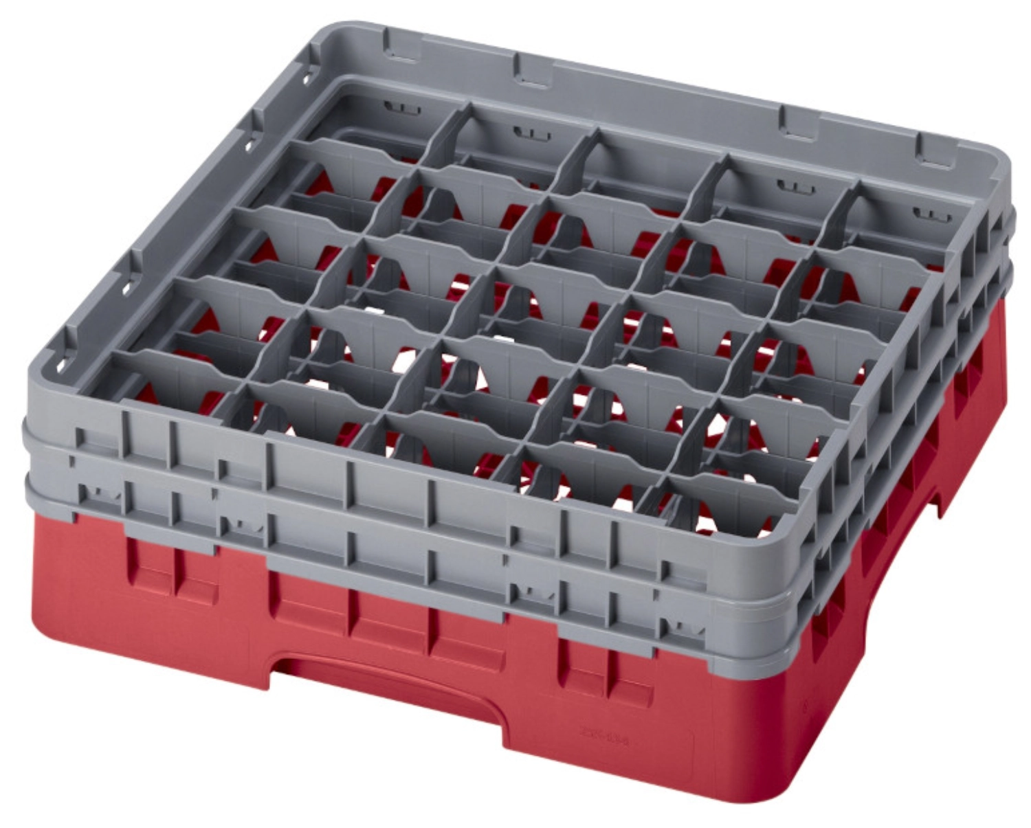 Camrack mit 25 Fächern Rot 13.3cm maximale Höhe