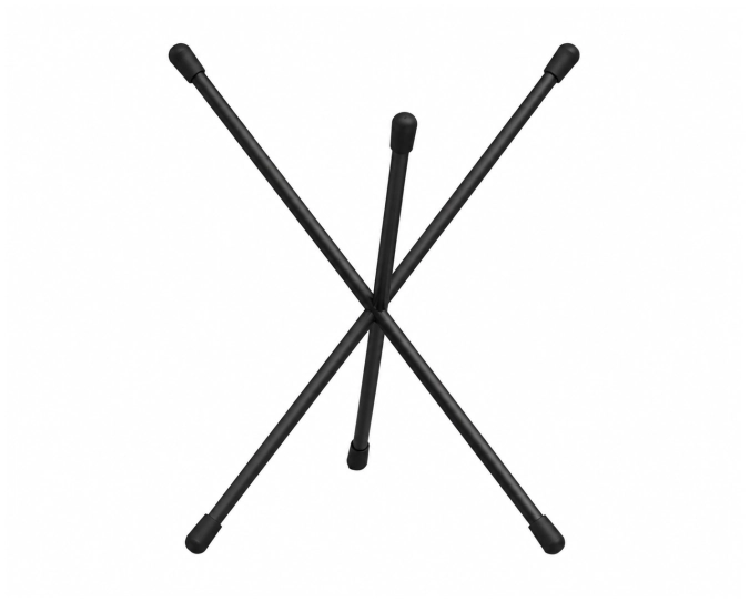 Carafine black Buffetständer