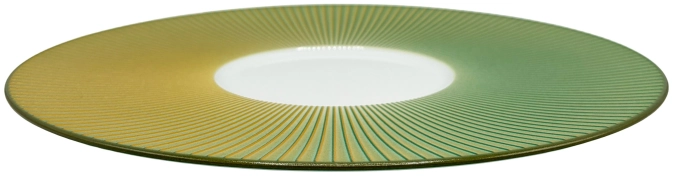 Bolero Iridescent grün Teller