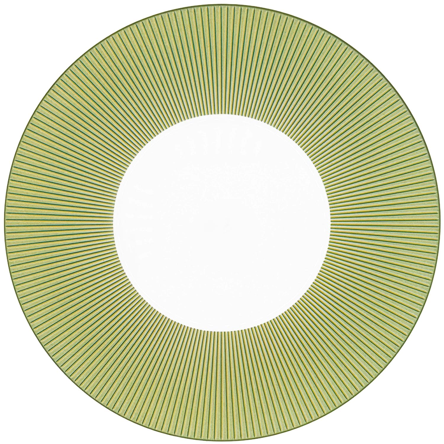 Assiette Bolero Iridescent verte