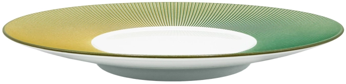 Bolero Iridescent grün Teller flach