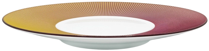 Bolero Iridescent mauve Teller flach
