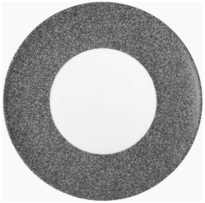 Raw assiette plate coupe