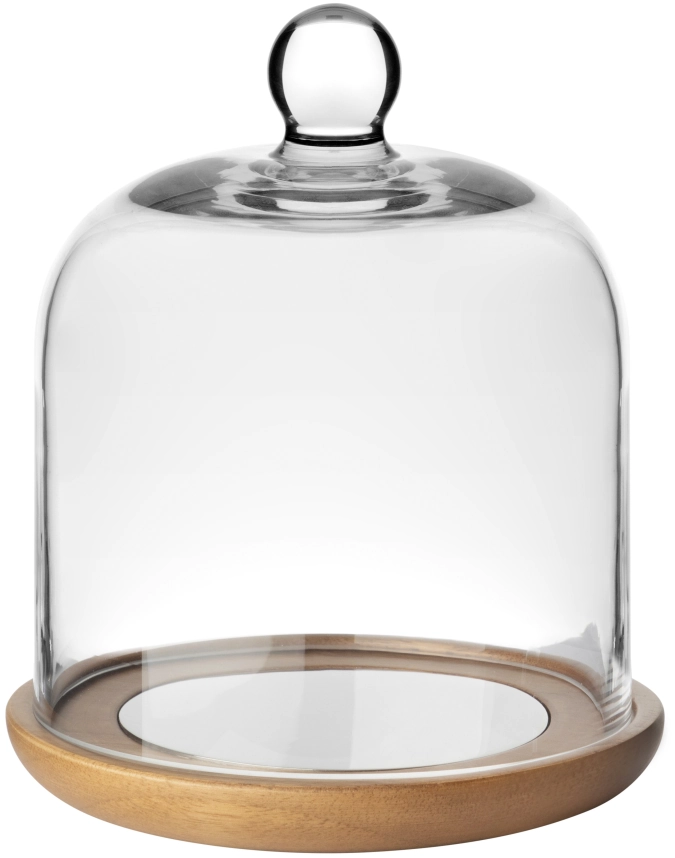 Boîte à truffes avec cloche en verre