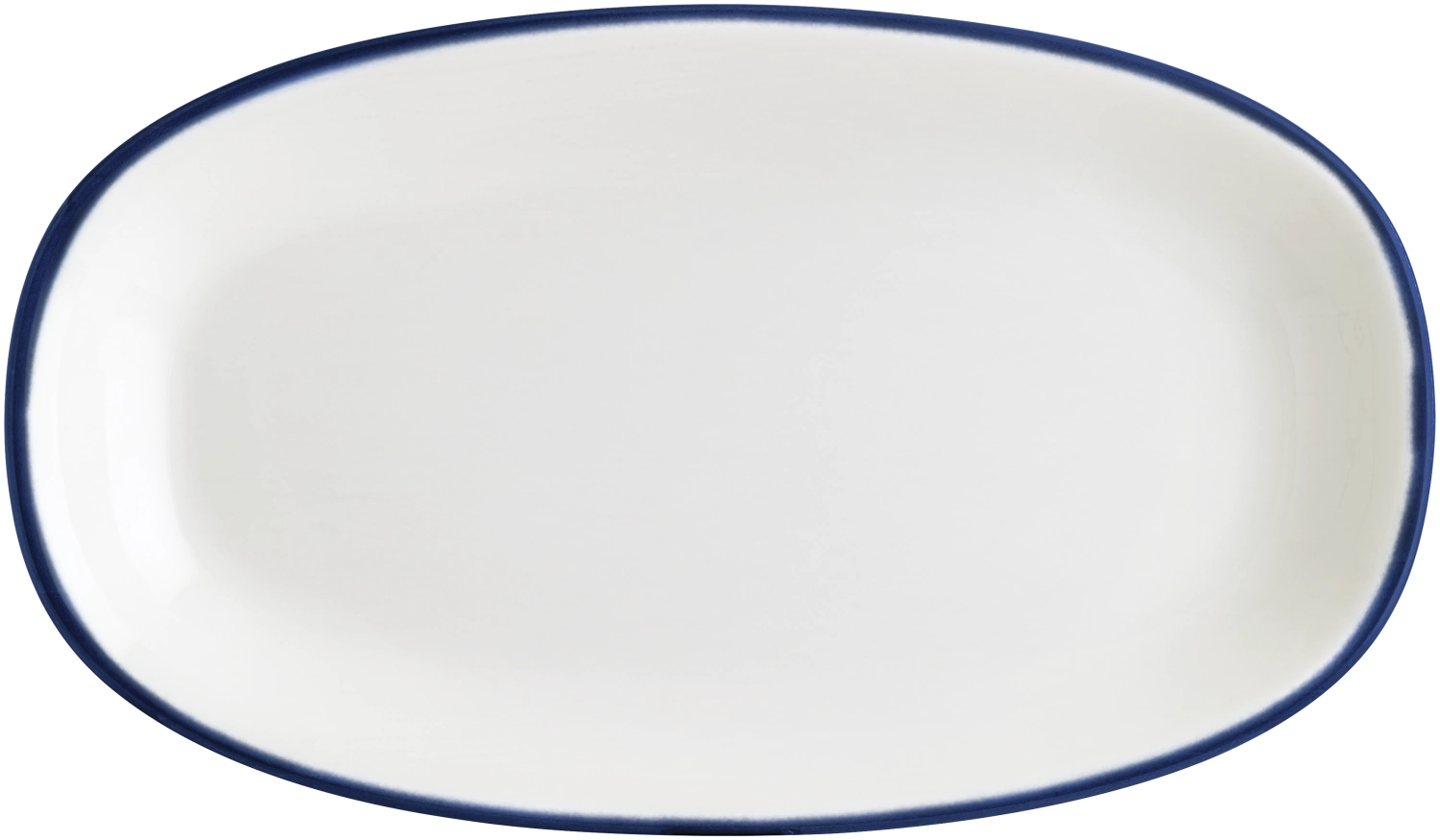 Linea Blue Gourmet Teller oval