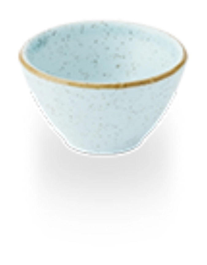 Stonecast Duck Egg blue coupelle dip