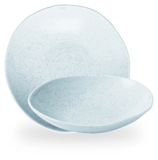 Stonecast Duck Egg blue Natural Organic bol coupe