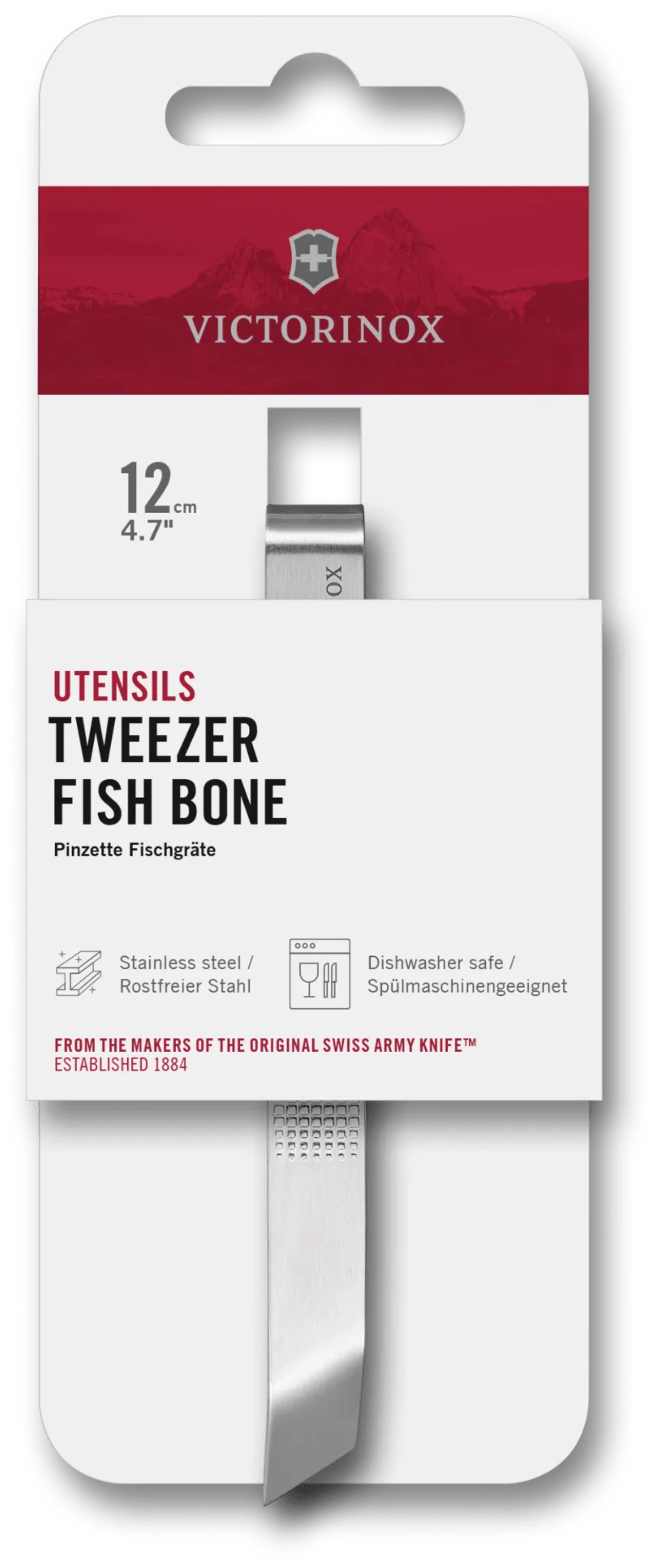 Pinzette Fischgräte 12cm