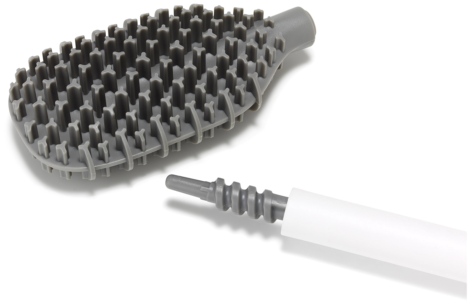 Flex TriBlade WC Bürste mit Halterung gloss white
